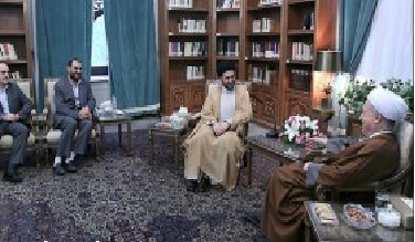 رفسنجاني للحكيم :”الأعداء منزعجون لعظمة ونمو الإسلام في إيران والعراق “