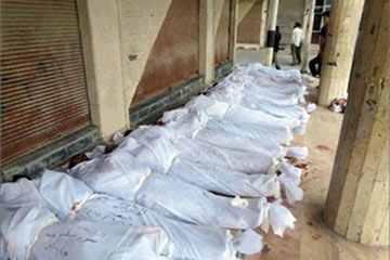 العثور على عشرات الجثث في مدينة حلب أعدموا بشكل جماعي