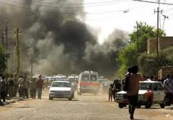 اصابة اربعة مدنين بانفجار جنوب بغداد
