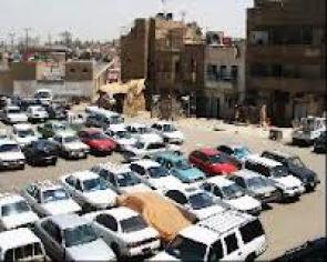 احتجاج أصحاب المركبات في بابل لعدم منحهم لوحات تسجيل