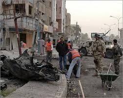 في انفجار عبوة ناسفة شمال بغداد اصابة ثلاثة مدنيين
