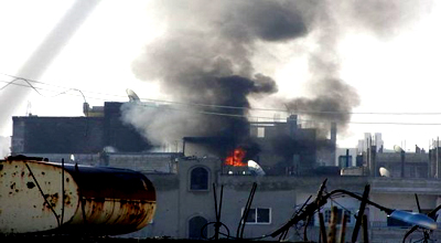 طائرات عراقية  تقصف مواقع للجيش الحر السوري في البو كمال الحدودية