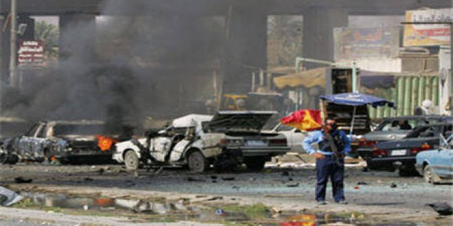 عاجل  .. مقتل واصابة اكثر من 70  شخصا في سلسلة انفجارات في بغداد