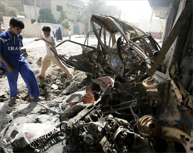 ارتفاع حصيلة التفجير  في ابو غريب الى قتيلين و11 جريحا