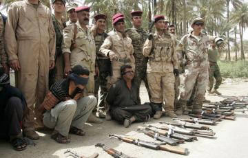 استعادة مقر للجيش العراقي بعد الاستيلاء عليه من قبل مسلحين