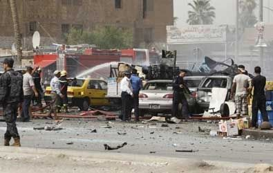انفجار مفخخة في بغداد