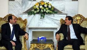 وفد الاتحاد الوطني الكردستاني اجتمع مع رئيس الوزراء نوري المالكي