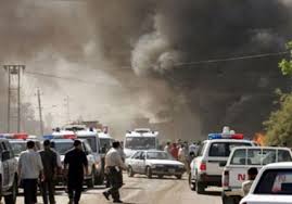 بتفجير أستهدف الصحوة بسامراء مقتل وإصابة 5 واحراق 19 سيارة