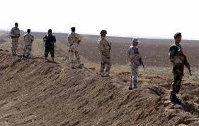 الداخلية العراقية :شرطة الحدود أنجزت حفر خندق وساتر ترابي على الحدود العراقية السورية