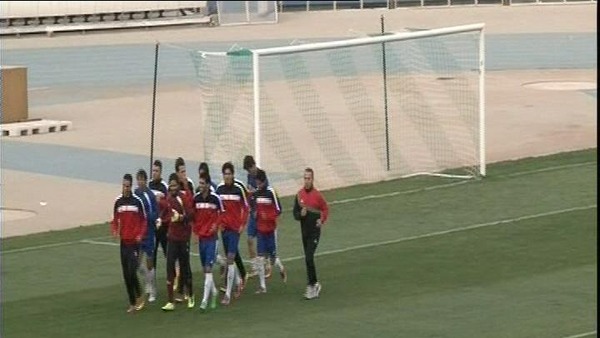 المنتخب الوطني يستأنف تدريباته استعداداً لمونديال البرازيل