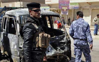 شمال شرقي بغداد مقتل واصابة (35) شخصا في انفجار سيارة مفخخة