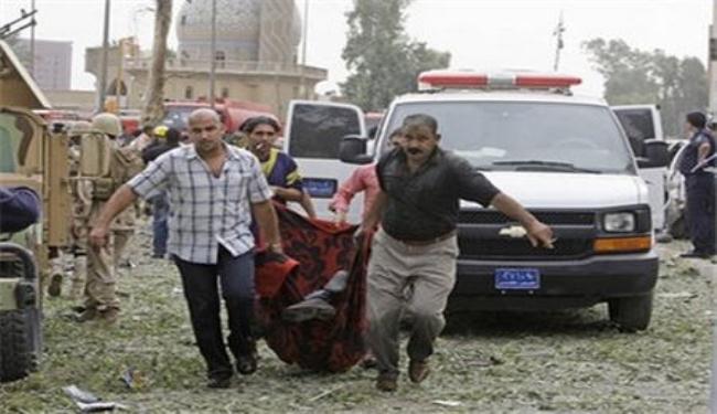 في حصيلة أولية  مقتل واصابة 29 مدنيا في تفجير مجلس عزاء كركوك