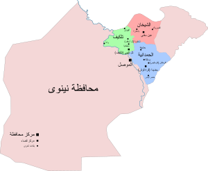 استمرار التردي الامني في محافظة نينوى