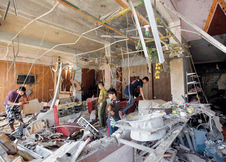 تفجير انتحاري في مقهى شعبي في الموصل