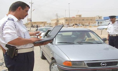 قرار منع دخول السيارات التي تحمل لوحة تسجيل مؤقت مازال ساريا في بغداد