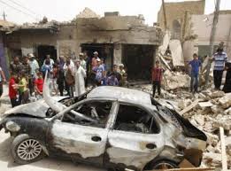 مقتل واصابة 14 مدنيا بانفجار عبوة ناسفة داخل سوق شعبي في بغداد