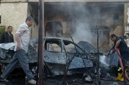 في منطقة التاجي شمالي بغداد مقتل سبعة أشخاص وإصابة 15 آخرين بانفجار سيارة مفخخة