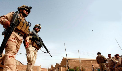 قوة من الجيش العراقي تداهم سجن بادوش في نينوى