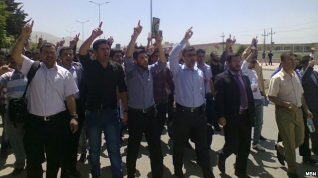 استعدادات في السليمانية للخروج بتظاهرات ضد تمديد ولاية رئيس الاقليم