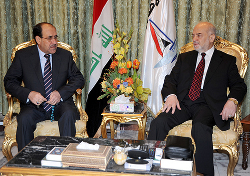 الجعفري والمالكي يبحثان المستجدات السياسية في العراق