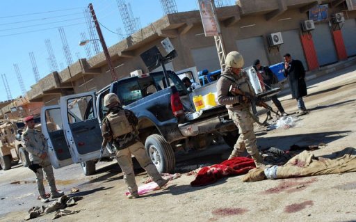 مقتل احد عناصر الجيش واصابة اثنين بانفجار في الانبار