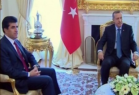 نيجيرفان يلتقي اردوغان اليوم لبحث العلاقات بين الاقليم وتركيا