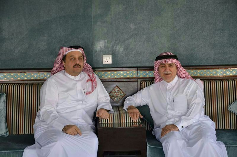 طارق الهاشمي يلتقي وزير خارجية قطر