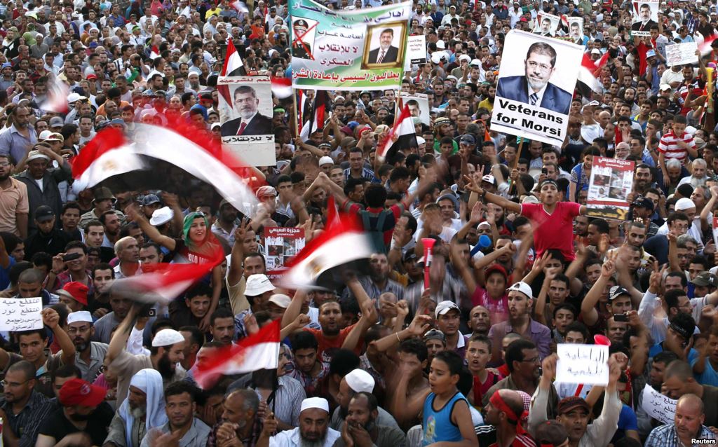 المالكي مع فض اعتصام جماعة الاخوان في مصر