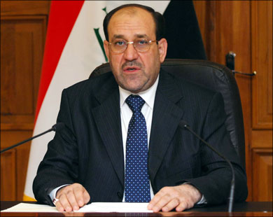 المالكي يعلن “الاستنفار” في مؤسسات الدولة العراقية تحسبا للضربات العسكرية ضد حكومة الأسد