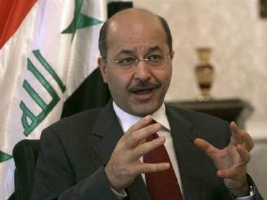 برهم صالح يبحث مع وفد من الحزب الاسلامي العراقي الاوضاع السياسية في العراق والمنطقة