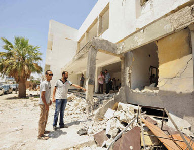 تفجير 7 دور سكنية جنوبي الموصل