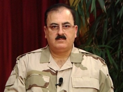 رئيس أركان الجيش السوري الحر يزور الجبهة في اللاذقية