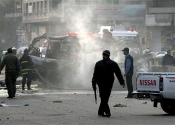 مقتل وإصابة ثلاثة من عناصر الشرطة الحكومية في انفجار عبوة ناسفة شمال تكريت