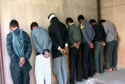 إعتقال إرهابيين وسط بغداد