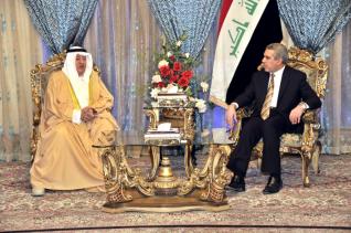 الخزاعي يلتقي السفير الكويتي ويؤكد له على اتفاقية خور عبدالله سيئة الصيت !