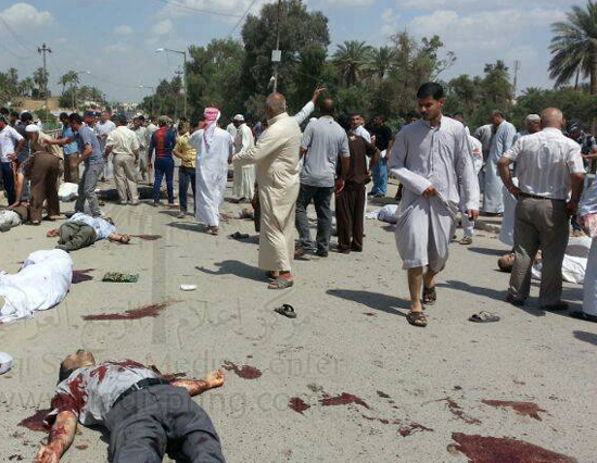 مقتل واصابة اربعة من عناصر الجيش الحكومي غرب بغداد