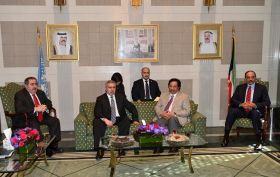 الخزاعي يلتقي رئيس الوزراء الكويتي في نيويورك ويؤكد له على “مكرمة”حكومة العراق لخور عبدالله !