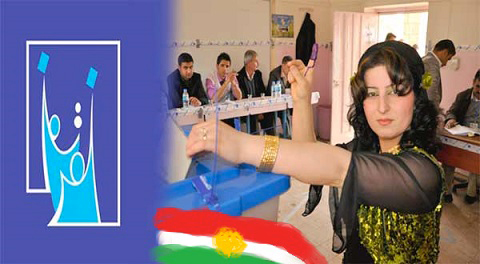 مفوضية الانتخابات تستخدم التصويت الالكتروني في انتخابات كردستان