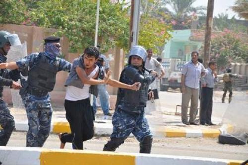 حقوق الإنسان تنتقد حكومة المالكي لاعتداء قواتها على المتظاهرين