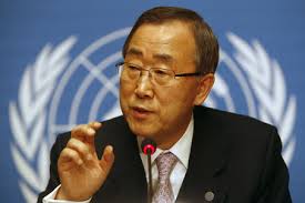 الامين العام للامم المتحدة يطالب حكومة المالكي بالتحقيق الفوري في قصف معسكر اشرف من قبل قوات الجيش