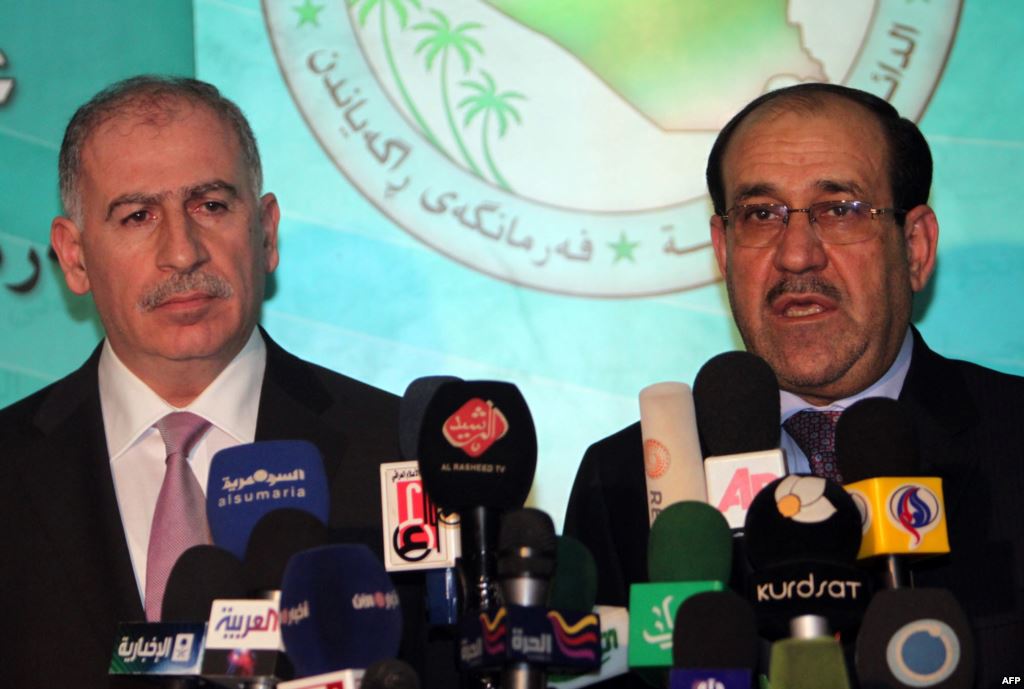 المالكي والنجيفي يبحثان المبادرة العراقية لحل الأزمة السورية