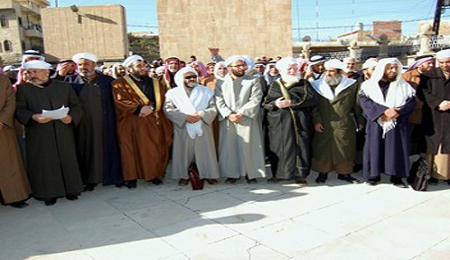 اعتصام رجال دين في الموصل احتجاجاً على الإساءة للرموز الدينية