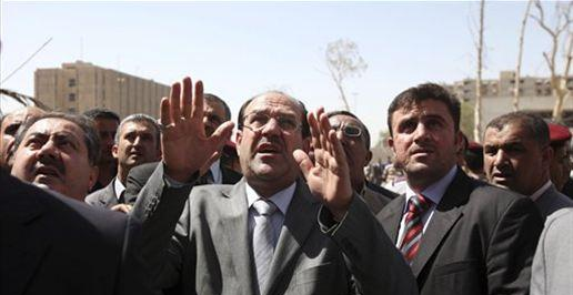 رئيس الوزراء يعتذر لاهالي بغداد من وجود الكتل الكونكرتية !