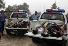 استشهاد واصابة اربعة من عناصر الشرطة بانفجار عبوة ناسفة جنوب الموصل