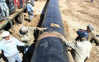 11 شركة تتنافس بالفوز على مد انبوب لنقل النفط بين العراق والاردن