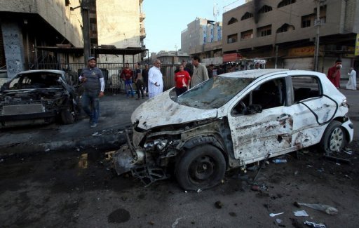 مقتل وجرح 30 شخصا في انفجار مفخخة في منطقة المشتل