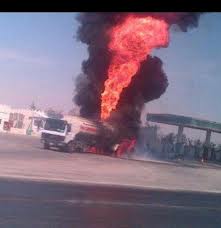 مقتل وإصابة (6) عناصر من الشرطة الحكومية بانفجار صهريج مفخخ جنوب تكريت