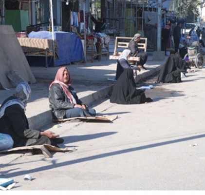 لا يرحمون ولا يخلون رحمة الله… القبض على  25  متسولا كانوا يجوبون شوارع بغداد