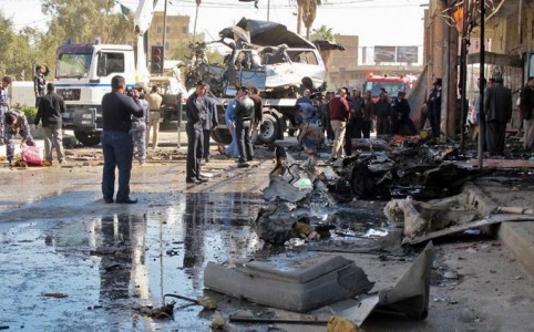 .. 14 قتيلا وجريحا من الشرطة والمدنيين في محاولة اغتيال قائد شرطة صلاح الدين