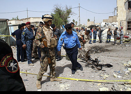 إصابةٍ أربعة جنود حكوميين جنوب الموصل بانفجار استهدف دوريتهم